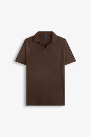 Polo Misto Lino Collo Derby