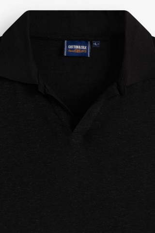 Polo Misto Lino Collo Derby