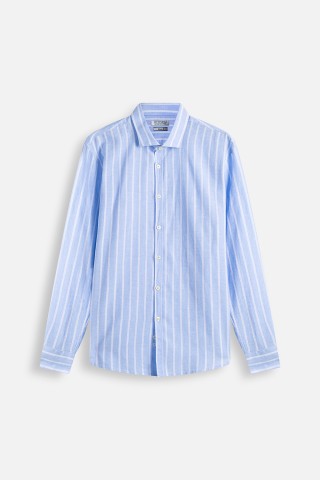 Camicia Fantasia Misto Lino