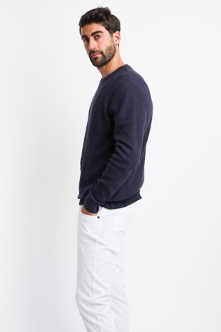Maglia Girocollo Tramata