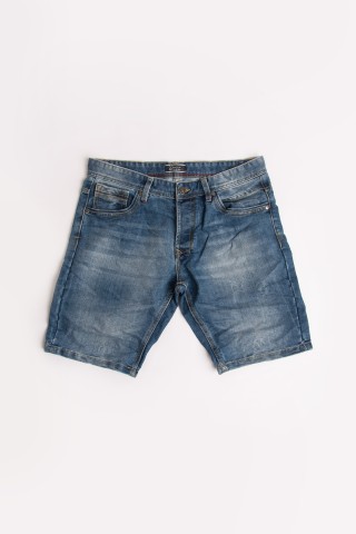 Bermuda Jeans Blu
