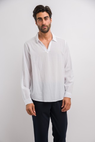 Camicia Casacca Texturizzata