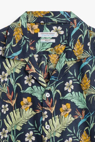 Camicia Floreale Bowling