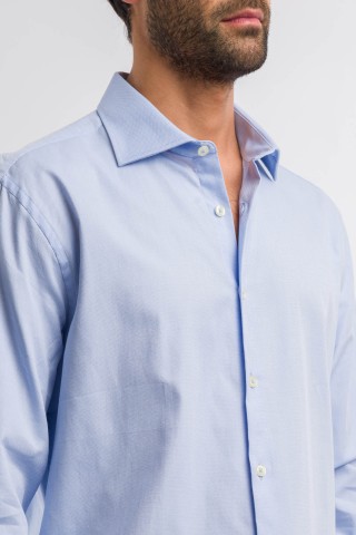 Camicia Tramata Dobby