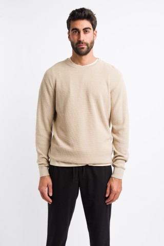 Maglia Girocollo Tramata