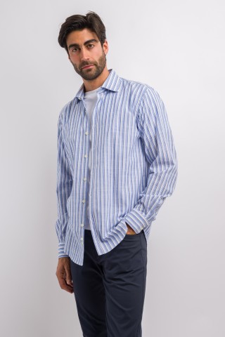 Camicia Righe Fiammata
