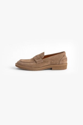 Mocassino Scamosciato