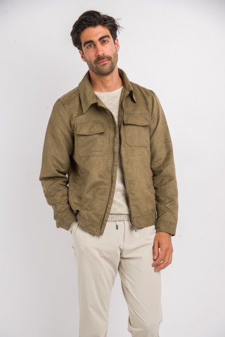 Giubbino Eco-Suede